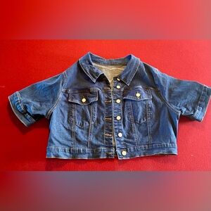 Cropped Denim Jacket
